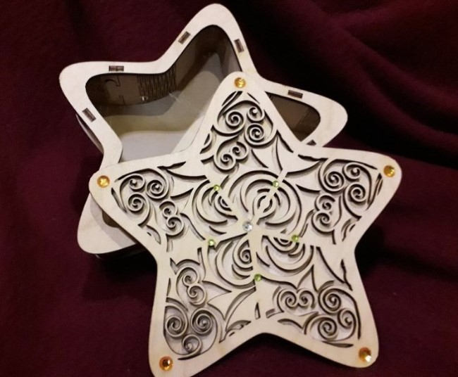 Star Shape Gift Box