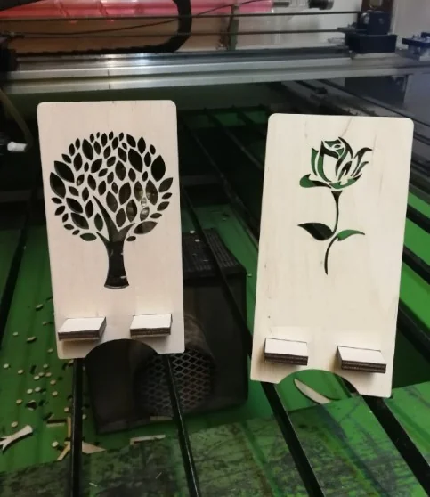 Wood Decor Tree Phone Stands