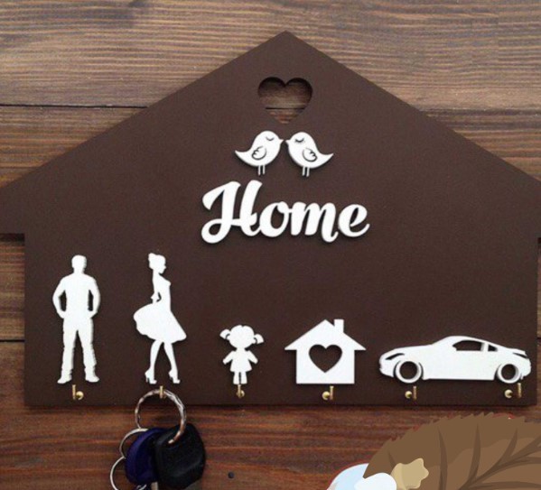 Wooden Key Holder