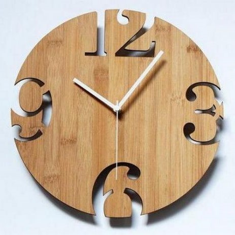 Wooden Wall Clock