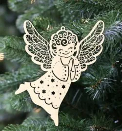 Angel Christmas tree decor