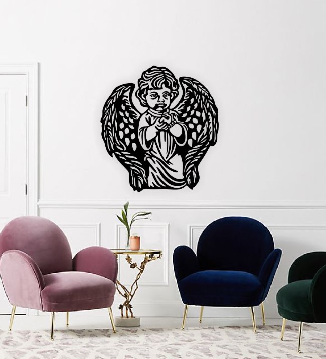 Angel wall decor