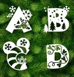 Christmas font