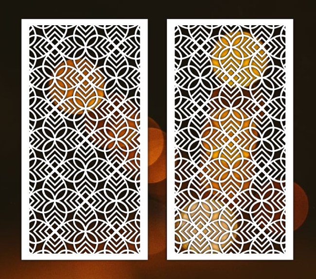 Design pattern panel screen