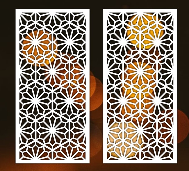 Design pattern panel screen