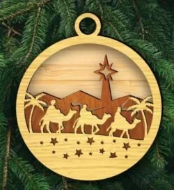 Nativity Christmas ornament