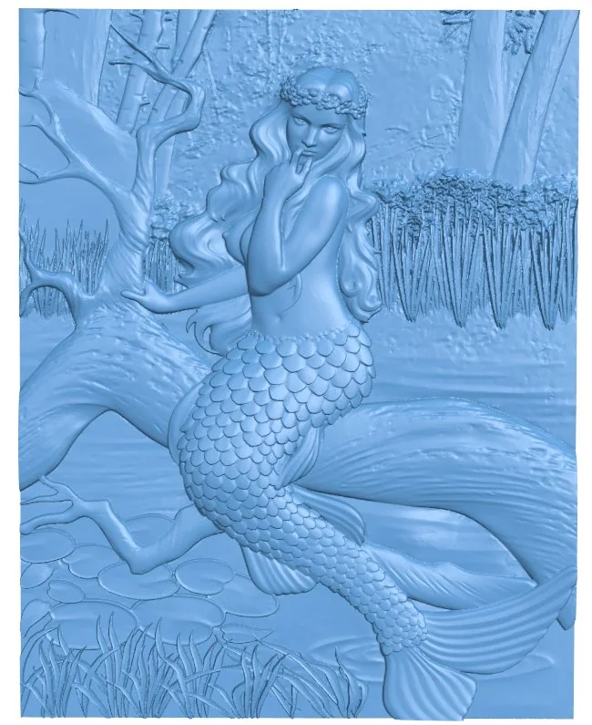 Painting of mermaid