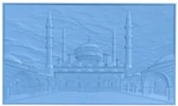 Painting of mosque