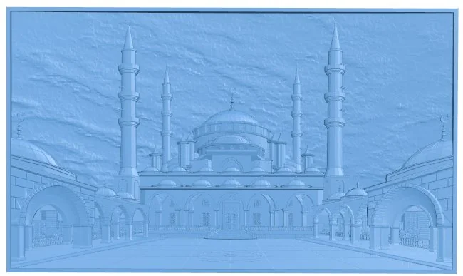 Painting of mosque