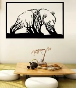 Panda wall decor