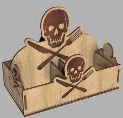 Pirate Napkin Holder