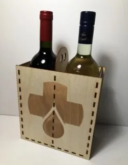 Wine gift box