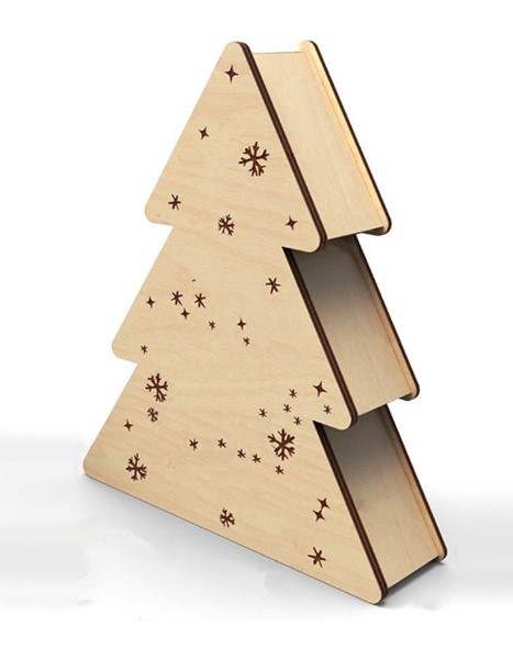 Christmas Tree Gift Box