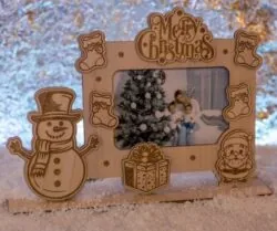 Christmas photo frame