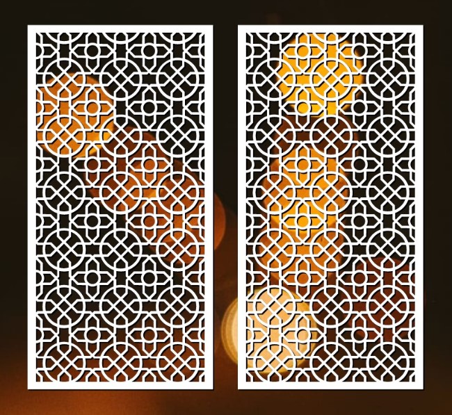 Design pattern panel screen