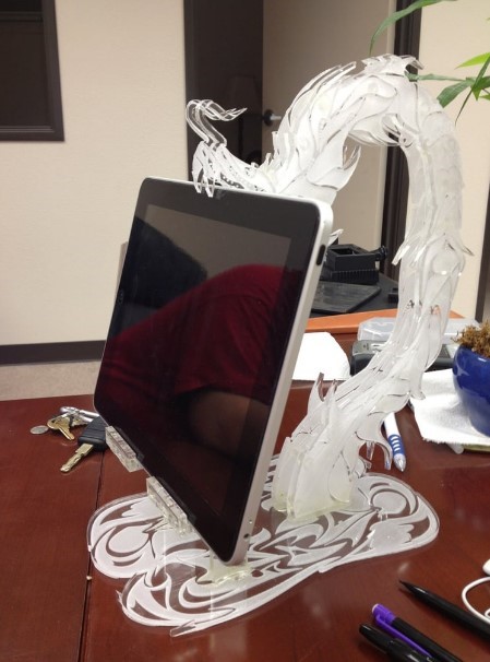 Dragon iPad Holder