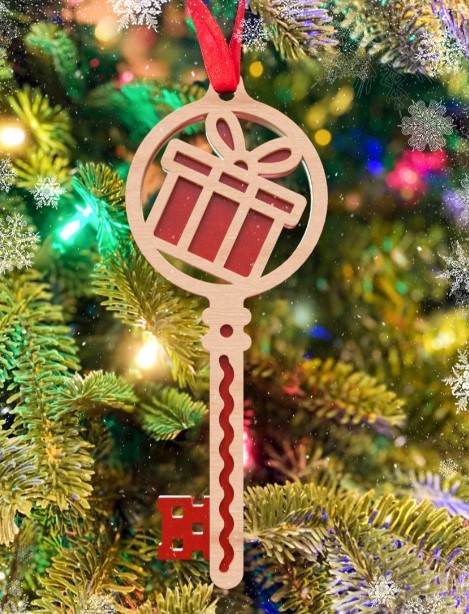 Gift Key Ornament