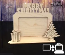 Merry Christmas Photo Frame