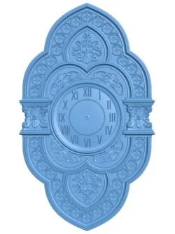 Wall clock pattern