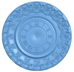 Wall clock pattern