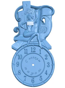 Wall clock pattern