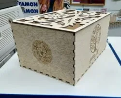 Wooden Box With Lid