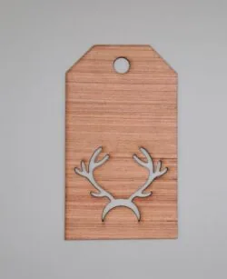 Wooden Gift Tag