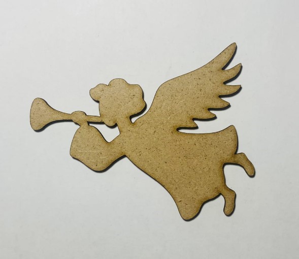 Christmas Angel Shape Wood