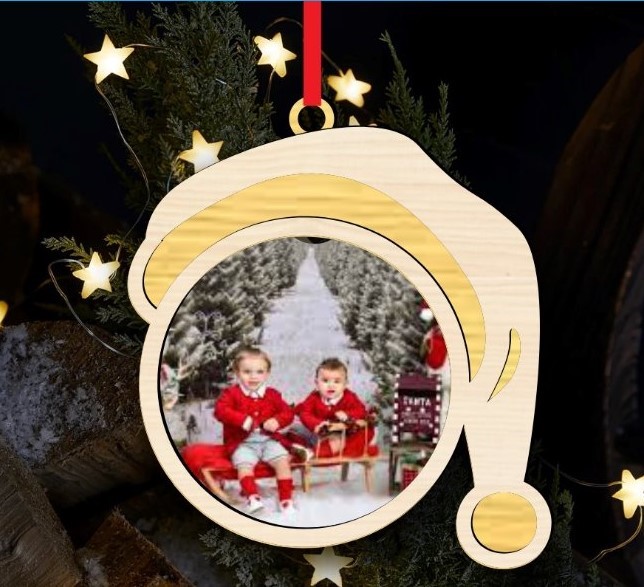 Christmas photo frame