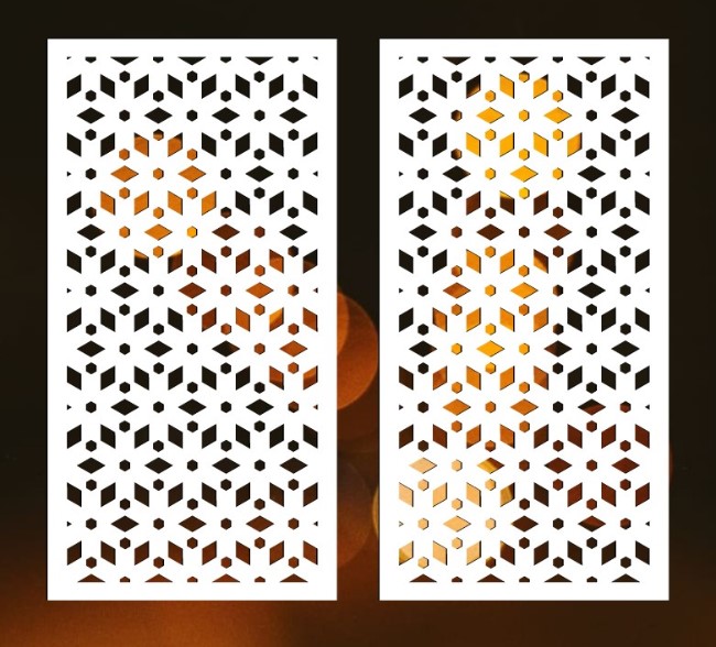 Design pattern panel screen