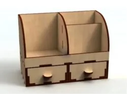 Desk Organizer With Drawers