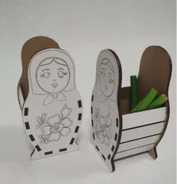 Doll Pen Holder