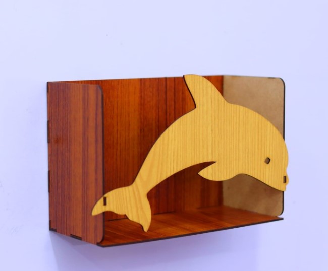 Dolphin Wall Shelf