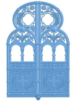 Door frame pattern