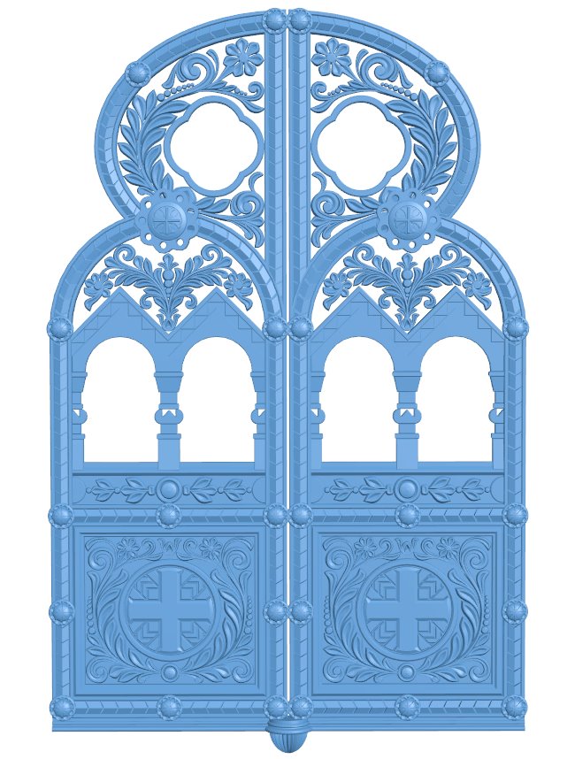 Door frame pattern