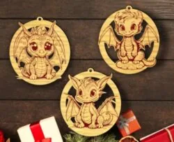 Dragon Christmas tree decoration