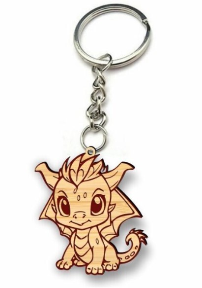 Dragon keychain