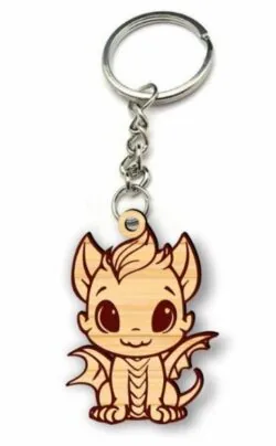 Dragon keychain