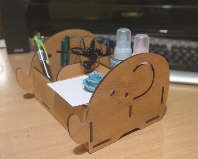 Elephant Shape Desk Organizer