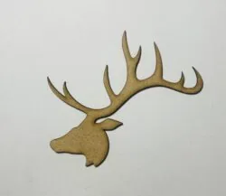 Elk Head Cutout