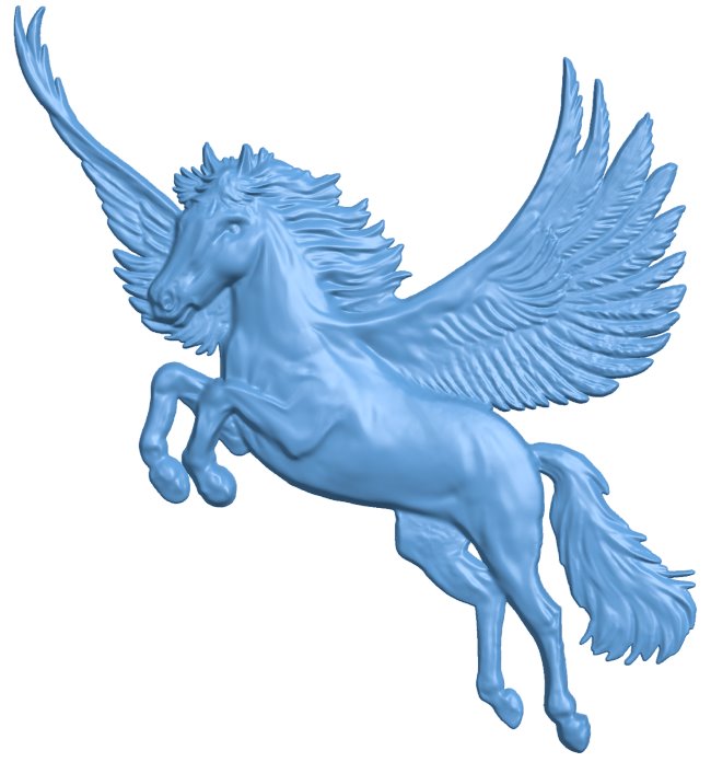 Flying pegasus