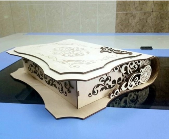 Folding Book Box