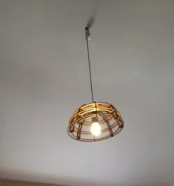 Hanging Bowl Lamp