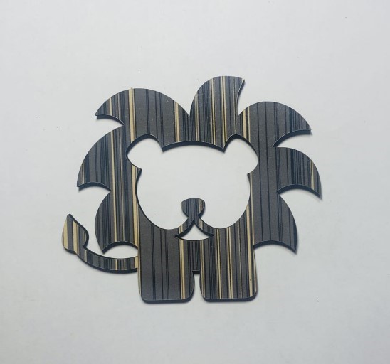 Lion Shape Wood