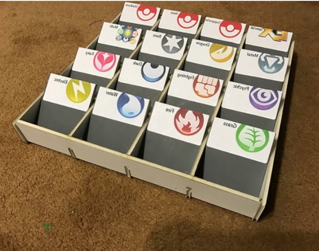 Trading Card Sorting Box