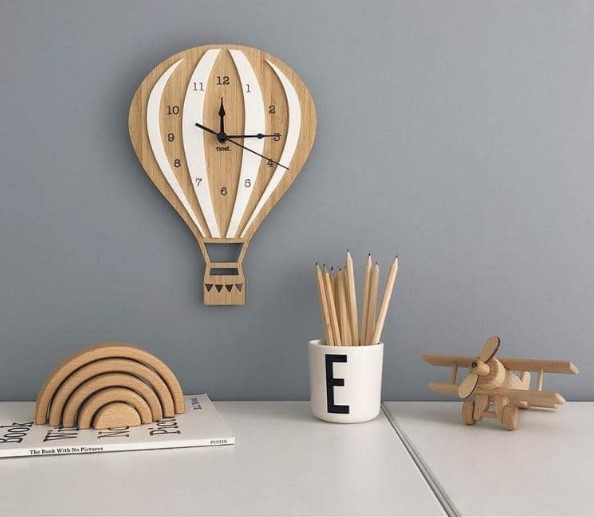 Wall Clock Kids Room