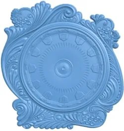 Wall clock pattern