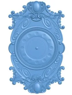 Wall clock pattern