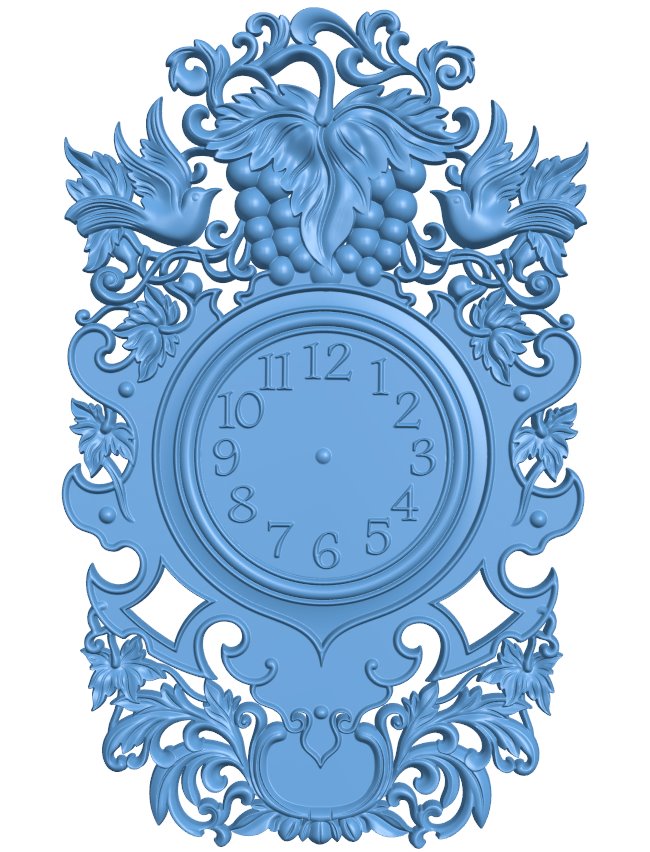 Wall clock pattern (2)