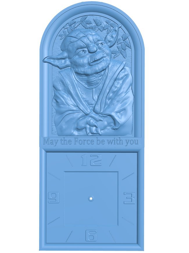 Baby Yoda Wall Clock